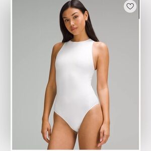 Nulu high neck sleeveless bodysuit